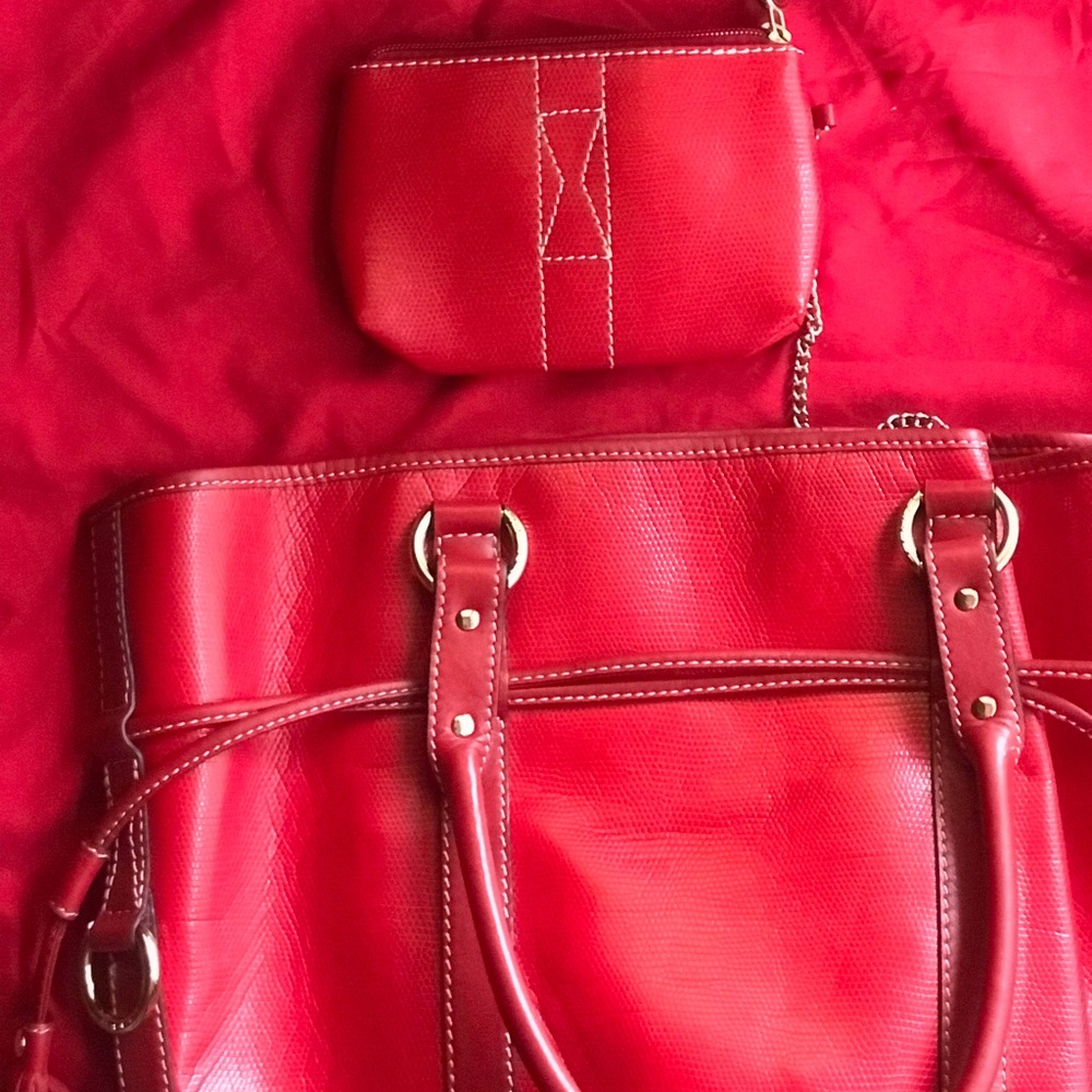 Lancell bucket handbag